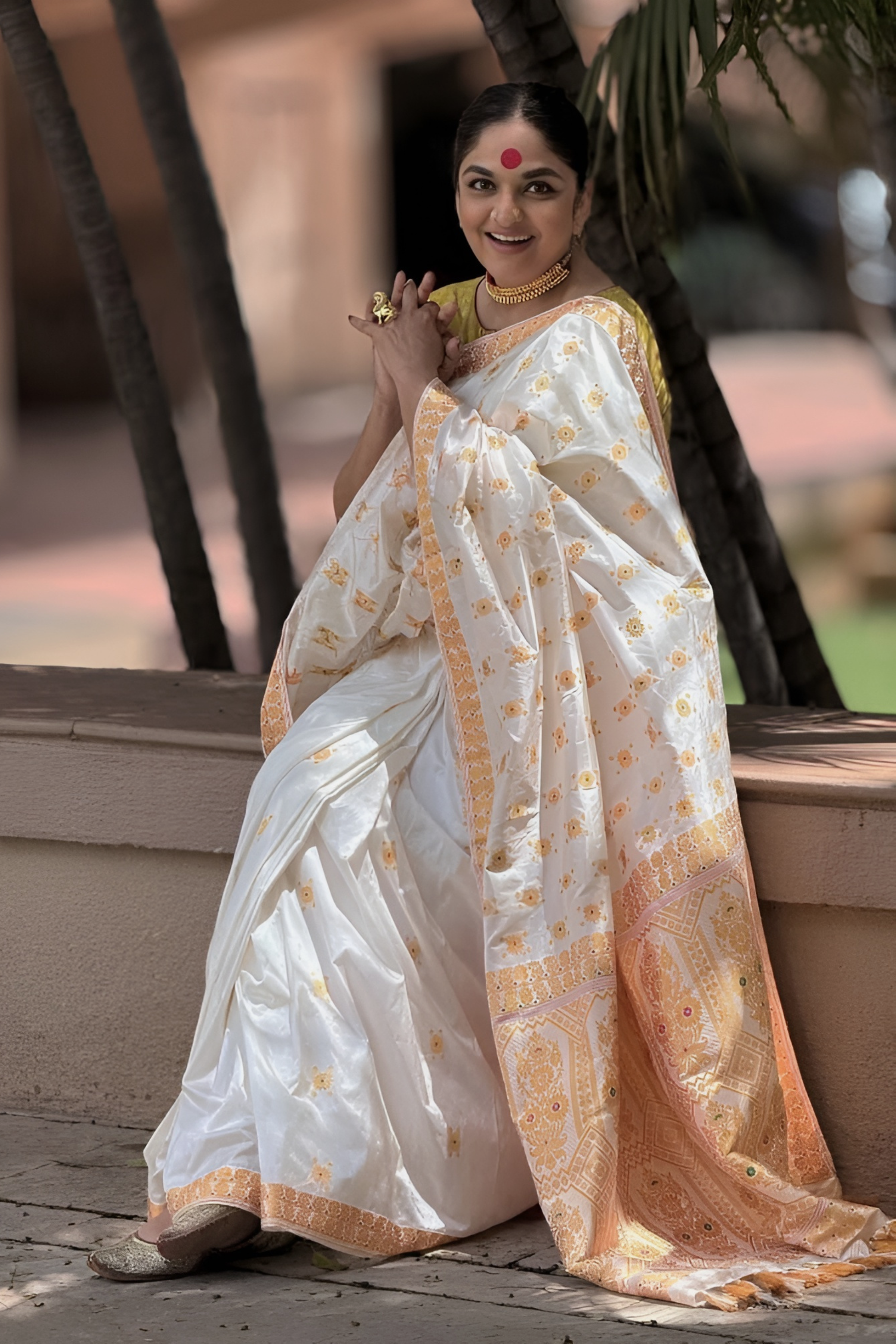 Grace Meets Heritage — Mulberry (Paat) Assam Silk