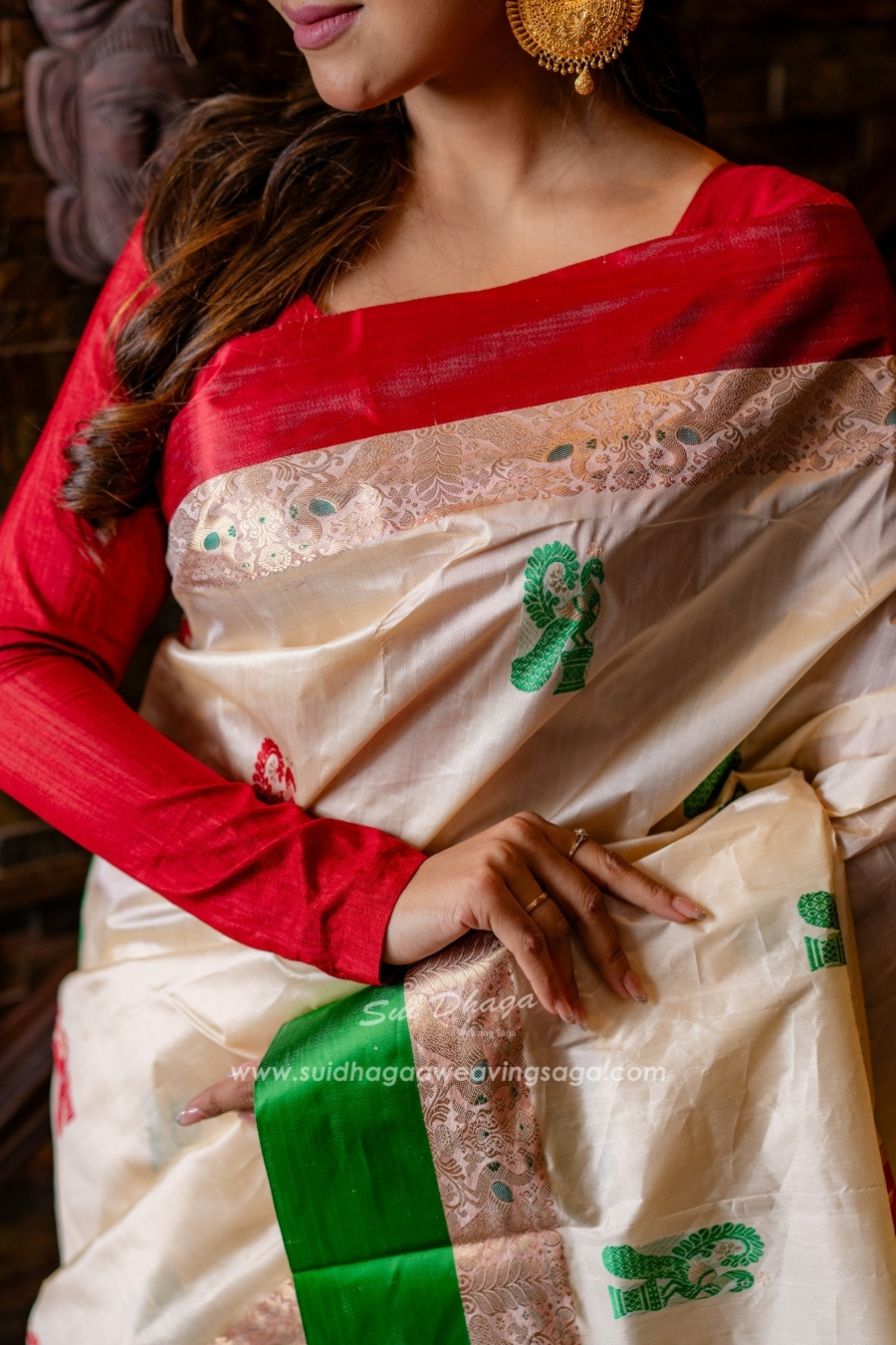 Ganga Jamuna Pure Silk Saree
