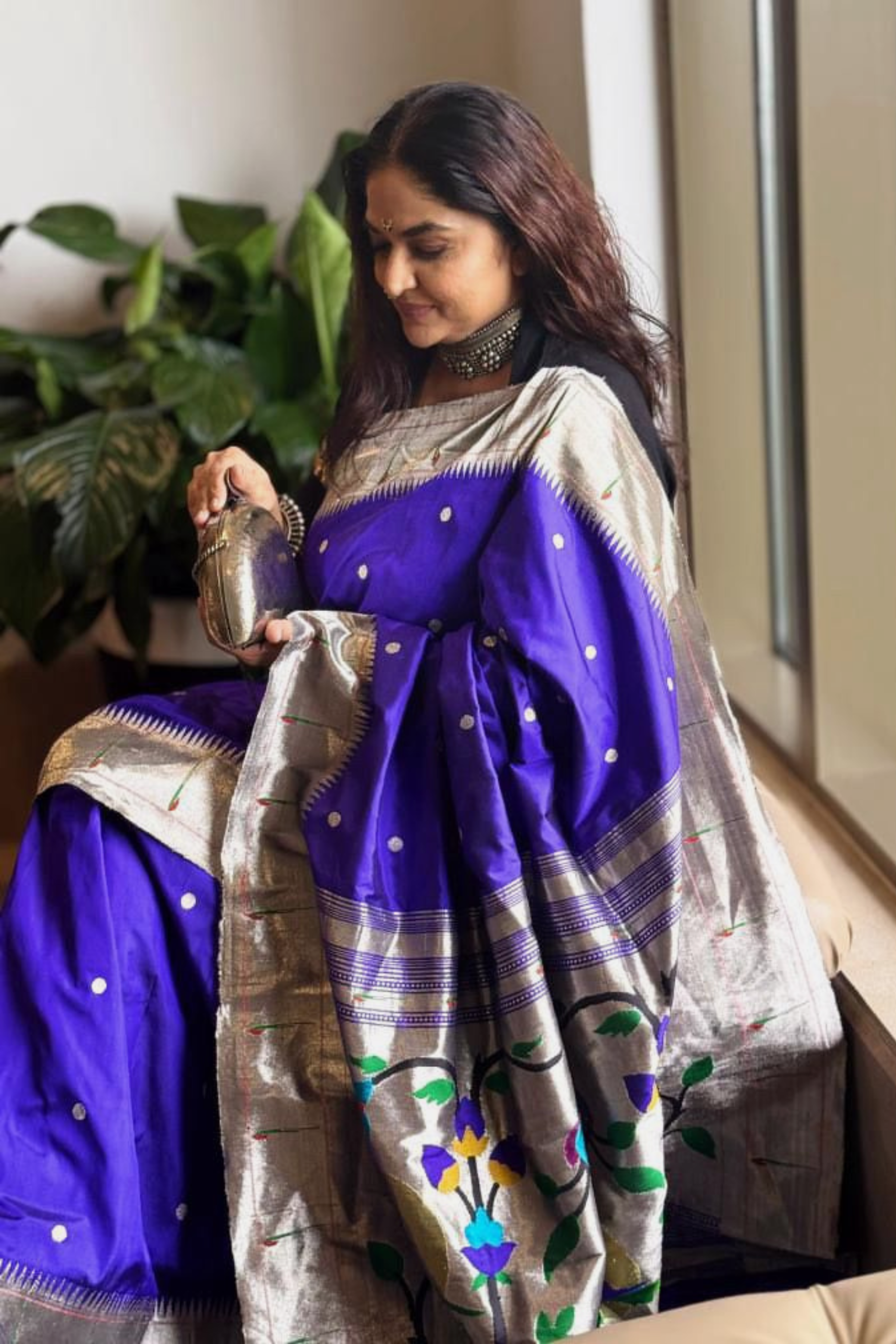 A Symphony in Silk & Silver