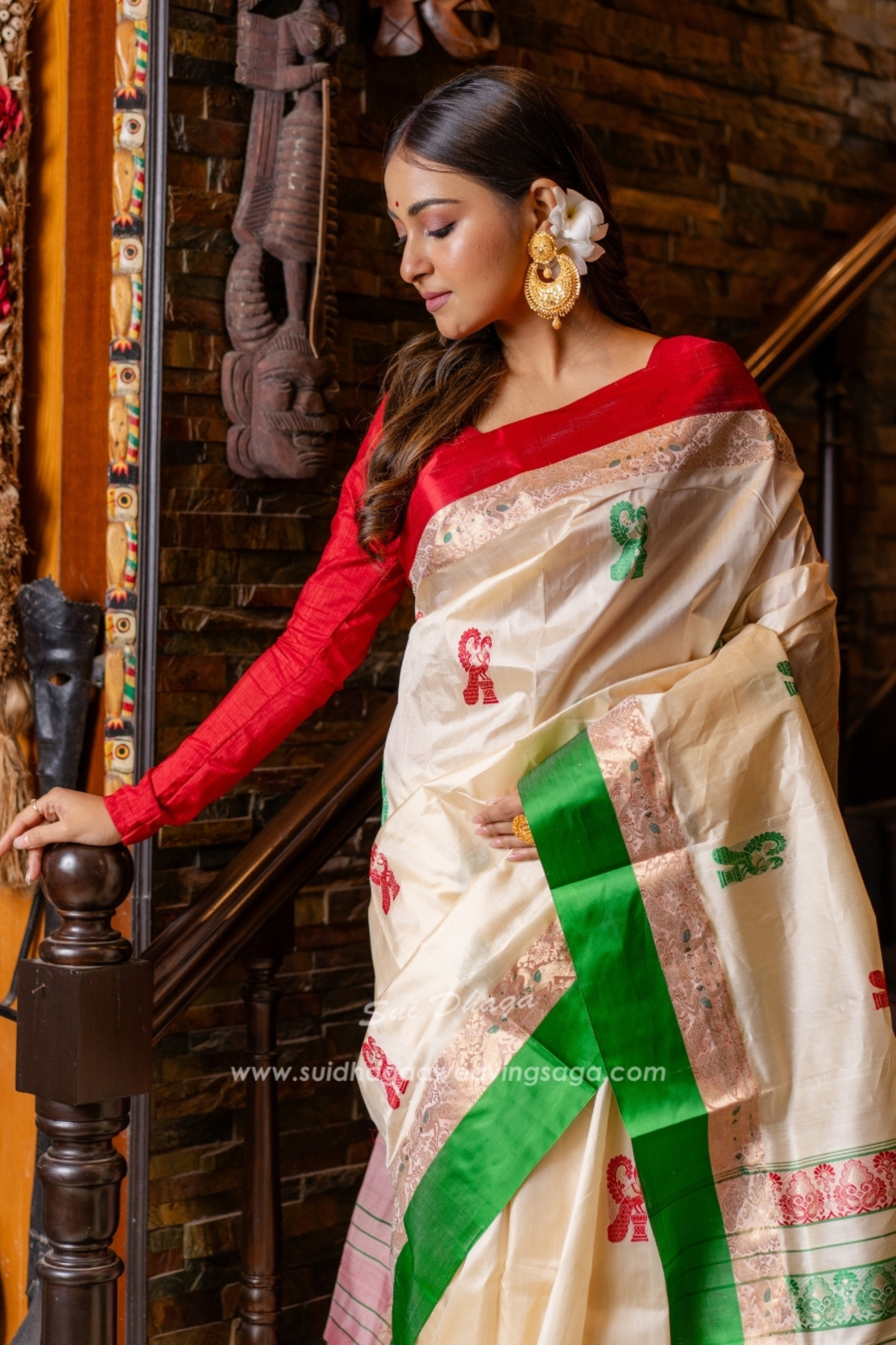 Ganga Jamuna Pure Silk Saree