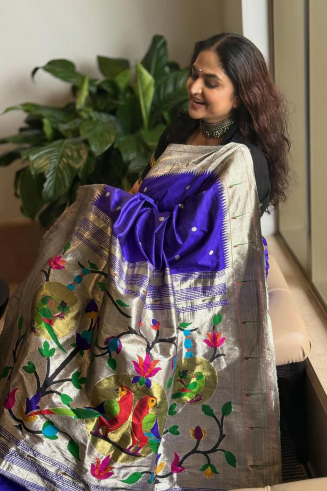 A Symphony in Silk & Silver