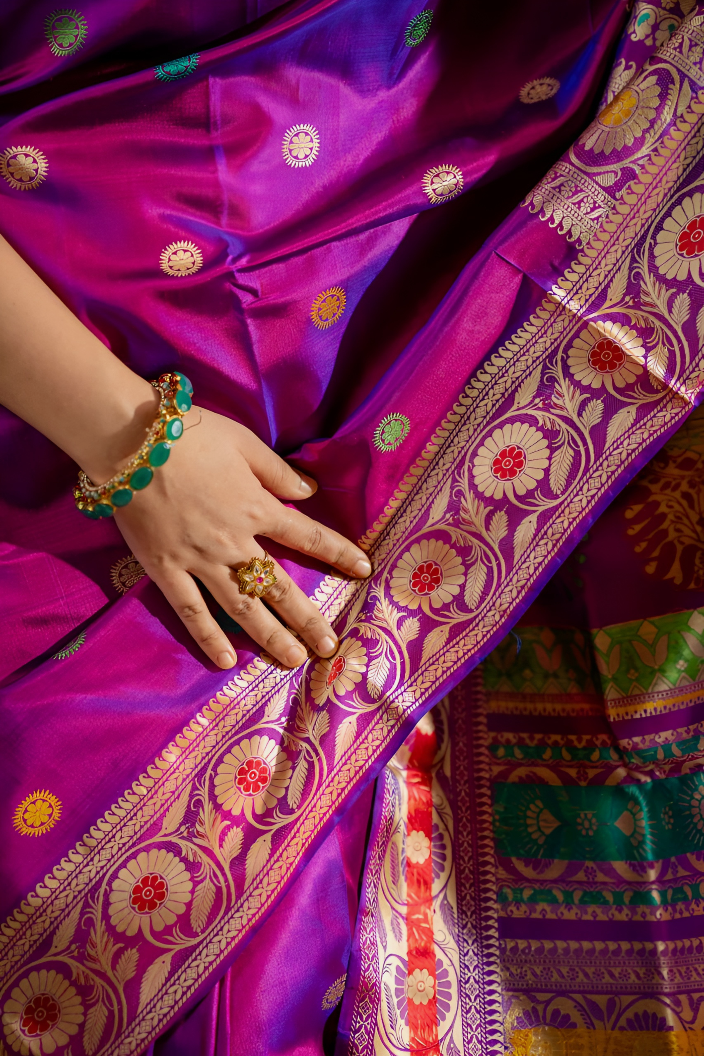 Revival Heritage Baluchuri Pure Silk Saree