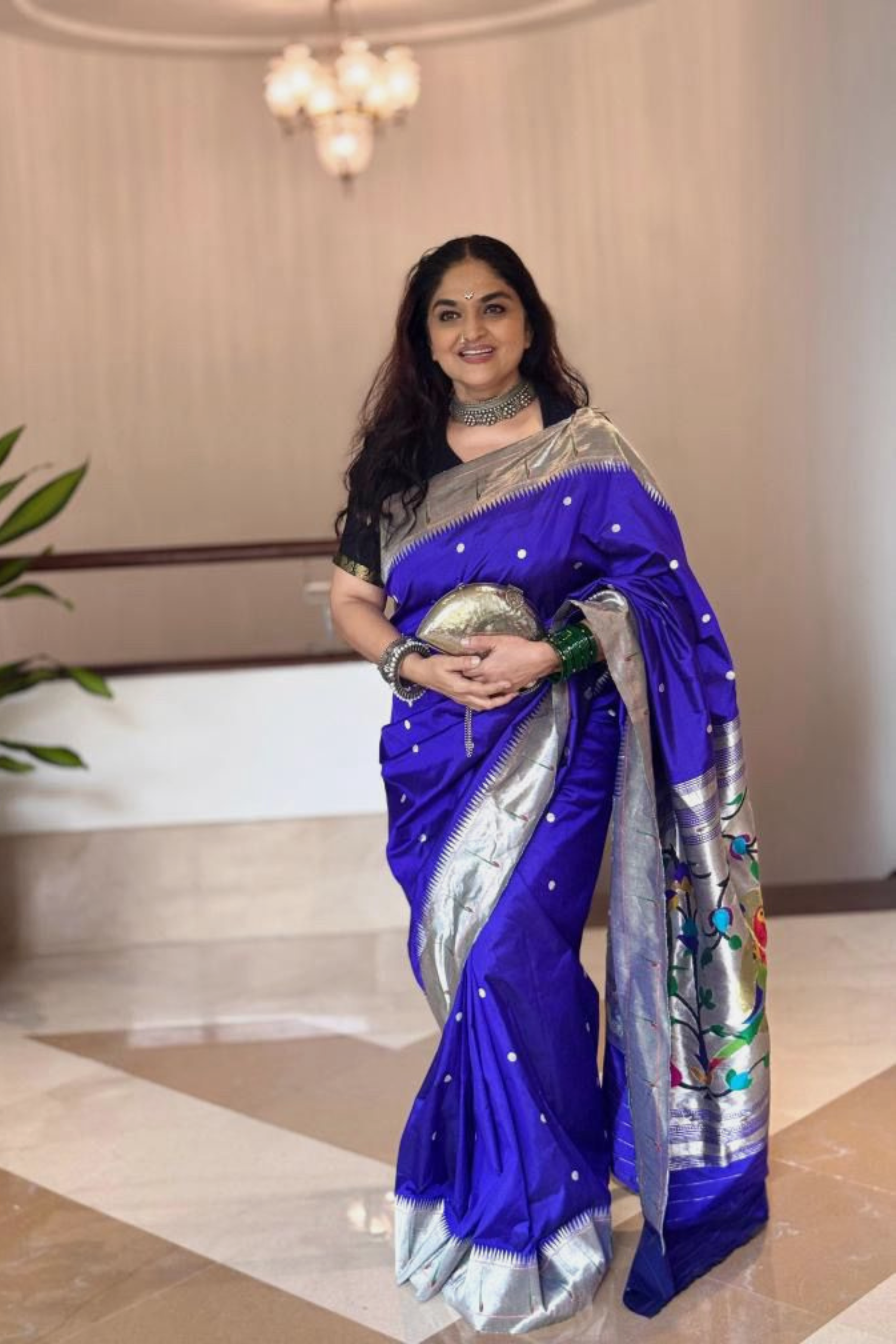 A Symphony in Silk & Silver