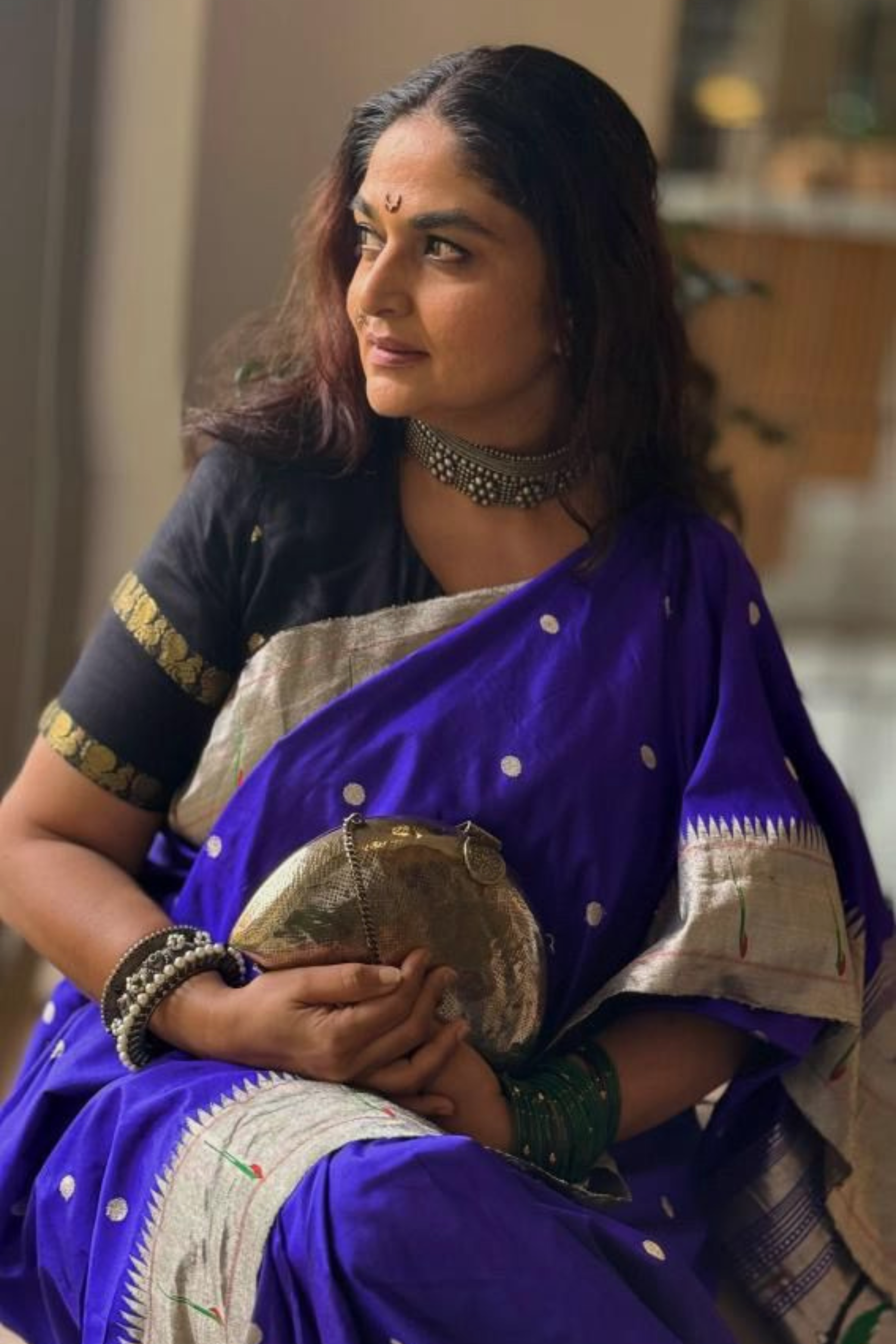 A Symphony in Silk & Silver