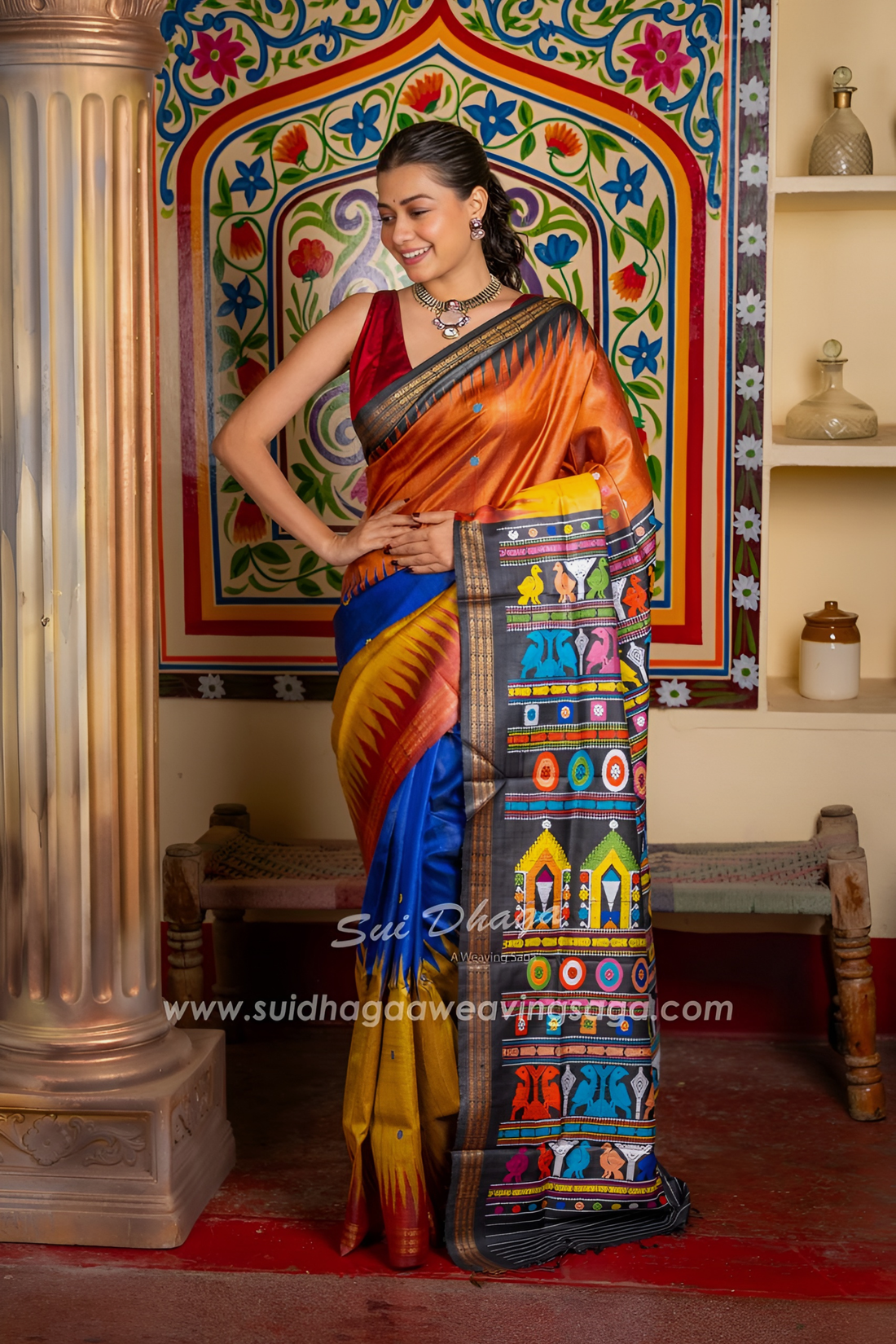 Eternal Grace Gopalpur Tussar Silk Saree