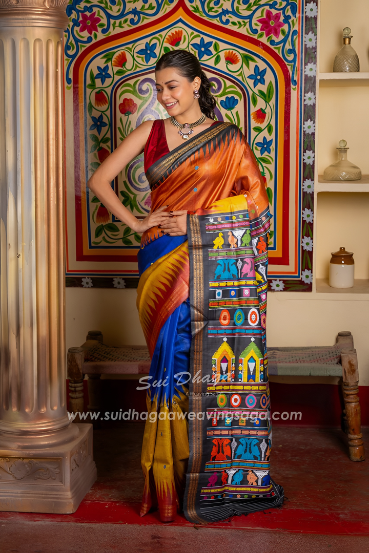 Eternal Grace Gopalpur Tussar Silk Saree